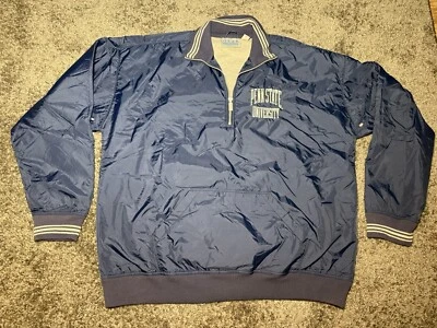 Vintage 90s Penn State Jacket Size 2XL XXL Pullover Nittney Lions PSU Thick Cozy - Image 1 of 4