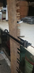 Vintage E.C. Stearns & Co. 10" Bench Mount Saw Vice.Vertical or horizontal mount - Picture 1 of 18