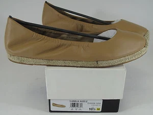 Via Spiga Arnelia Damen-Espadrille hautfarben/beige Leder US 10,5 M D3930L1250 - Bild 1 von 3