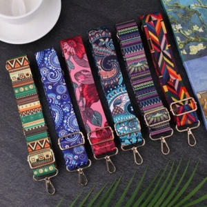 Nylon Shoulder Strap Print Replaceable Luggage Accessories Bag Strap - Picture 1 of 9