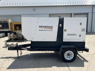 __75 KVA/60 kW Generac Grupo Generador Portátil, Año 2015, 2.432 Horas, Base F... Foto 1 de 4