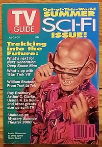 TV Guide 1993 #2104 July 24-30 Armin Shimerman Quark Star Trek Sci Fi Issue - Picture 1 of 1