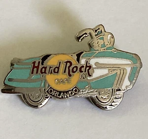 Vintage Hard Rock Café Lapel/Hat Pin Pinback Orlando Florida Motorcycle - Picture 1 of 4