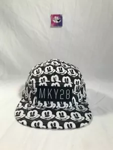 NEFF Disney Mickey Mouse Hat Men's Adjustable Black MKY28 Collection 5 Panel NEW - Picture 1 of 7