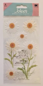 Jolee's White Vellum Daisies Daisy Flowers Scrapbooking Stickers - Picture 1 of 2
