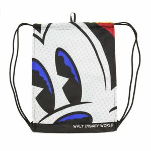 Disney Parks Mickey y Minnie Mouse Cómic Arte Cinch Bolso Mochila Bolso Nuevas Etiquetas - Imagen 1 de 3