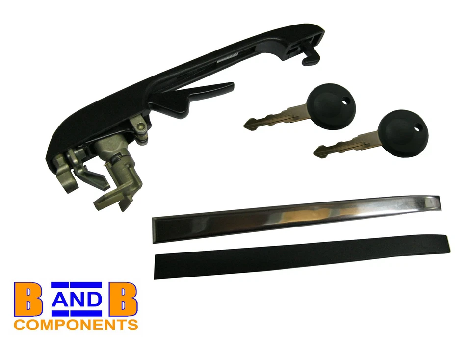 DOOR HANDLE VW GOLF MK1 MK2 & GTI CADDY PICKUP FRONT L/H C147 - Imagem 1 de 4