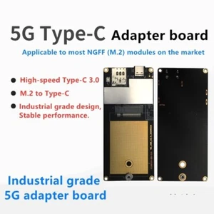 Industrial grade 4G 5G module transfer board m.2 to Type-c module transfer board - Picture 1 of 6