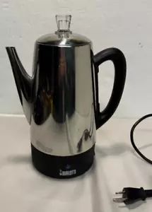 Bialetti DK12B 12 Cup Coffee Pot Percolator Hot Water Intertek 35007 - Tested - Picture 1 of 10