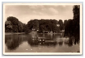 RPPC Ostpark Düsseldorf Germany Postcard U25 - Picture 1 of 2