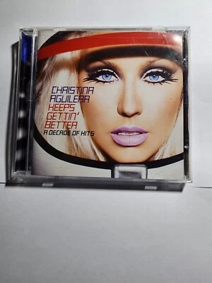 Christina Aguilera Keeps Gettin' Better A Decade Of Hits VG+ CD47 - Imagem 1 de 2