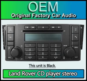 Land Rover Discovery 3 Radio Lettore CD Stereo, 7G9N18C815TA 6 Disco Caricatore - Foto 1 di 3