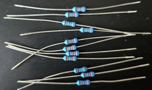 11pcs 121k ohm 1/4W 1% Metal Film Precision Axial Resistors ~ NEW ~ - Picture 1 of 1