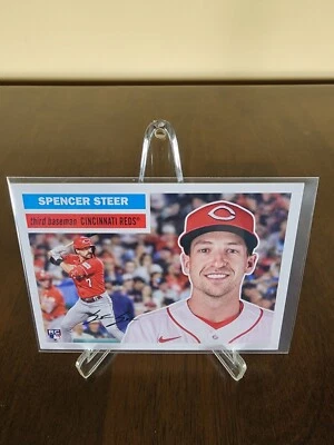 2023 Topps Archives Base #78 Spencer Steer RC Cincinnati Reds - Image 1 of 2