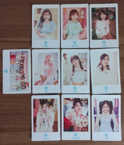Juego completo de tarjeta fotográfica oficial Candy POP Candy Showcase Live Tour 2018 TWICE - Imagen 1 de 12