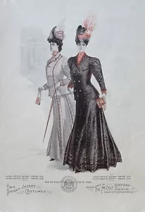 McCall's Fashion Patterns "Smart Jacket Costumes" Vintage 1920's Magazine Ad - Foto 1 di 1