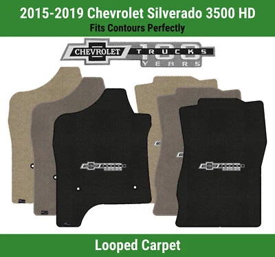 Передние коврики Lloyd Loop для '15-19 Silverado 3500 HD с Chevy Trucks Centennial - Изображение 1 из 4