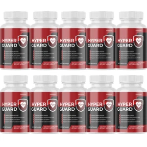 Hyper Guard Blood Support for Healthy Blood Levels & Heart Health - 10 Bottles - Picture 1 of 6