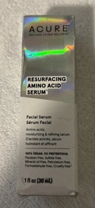 Acure Resurfacing Overnight Glycolic Facial Treatment 1 fl oz Liquid NIB - Picture 1 of 4