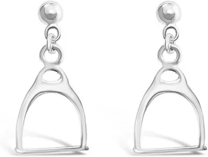 Pendientes de tachuelas colgantes de plata esterlina 925 LaTisoro -... - Imagen 1 de 8