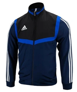 Adidas Hombres TIRO 19 PRE Chaqueta Correr Atlético Azul Marino Top... - Imagen 1 de 5