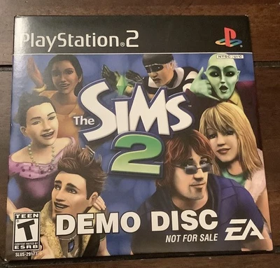 The Sims 2 ps2 2005, Demo Disc, New, Sealed In Cardboard Sleeve - Image 1 of 2