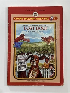 Choose Your Own Adventure #31 Lost Dog! R.A. Montgomery Taschenbuch Bantam 01 - Bild 1 von 3