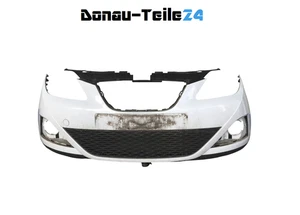 Seat Ibiza IV 6J Stoßstange vorne LS9R Frontschürze Gletscherweiß - Bild 1 von 8