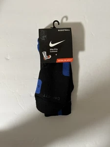 Nike Elite Basketball Cushioned Crew Socks LARGE  (8-12)  - Picture 1 of 1