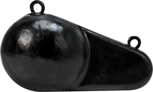 3006.6619 Coated Keel-Style Downrigger Weight - 6 lbs.,Black - Picture 1 of 12
