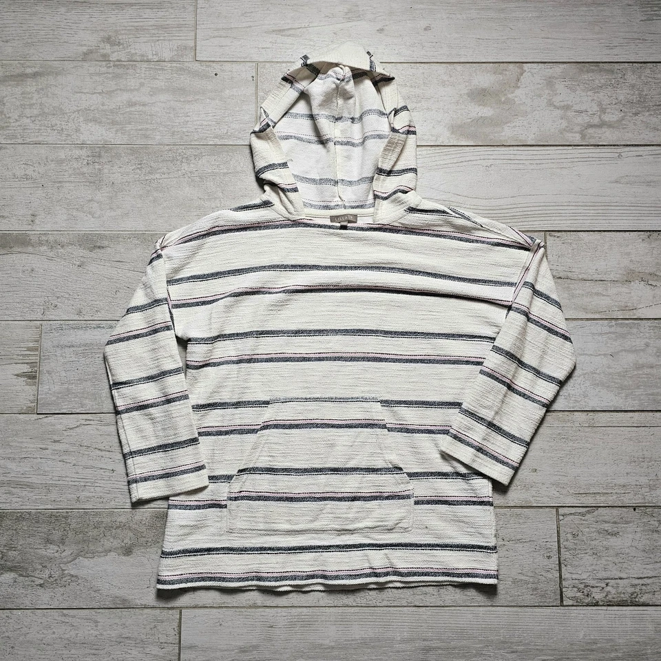 Sudadera con capucha informal a rayas boho pequeña Lilla P para mujer Foto 1 de 4