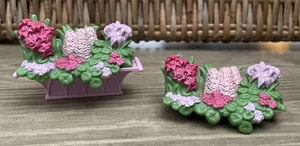 Fisher Price Loving Family Dollhouse Twin Time Flowers Window Box - Picture 1 of 4