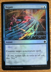 MTG Foundations, Negate - Foil - Picture 1 of 1