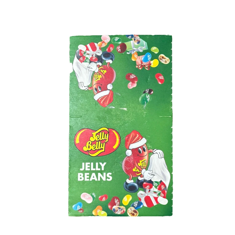 NEW (30) DISPLAY BOX Jelly Belly Christmas Mix Jelly Beans 30 1oz Bags EXP 10/26 - Image 1 of 3