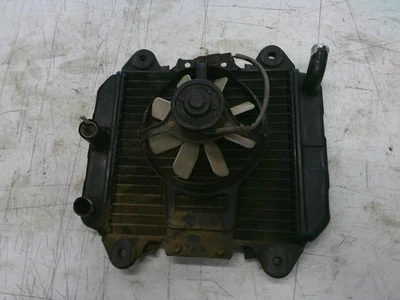 1988-2007 Kawasaki Ninja 250 EX250F engine radiator cooler with fan - Image 1 of 4