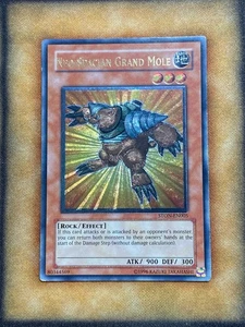 Yugioh Neo-Spacian Grand Mole STON-EN005 Ultimate Rare LP - Picture 1 of 2