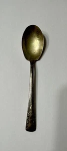 Vintage Camelia Silber Teller Silverplate Zucker Servierlöffel 40er Jahre Ära - Bild 1 von 7