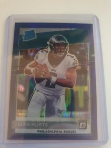 Jalen Hurts 2020 Donruss Optic Eagles Rated Rookie Purple Shock RC  - Bild 1 von 2