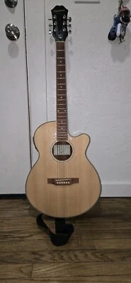 EPHIPHONE PR-4E NA 原声/电吉他,天然(仅提琴,不发货) — 第 1/3 张图片