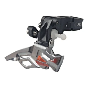 Shimano Deore FD-M611 H 3x10 Compartment 34,9 MM Derailleur Bell Tall Down Pull - Picture 1 of 7