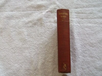 The Works of William Shakespeare Falstaff Edition Antique 1800s Volume 1 Foto 1 de 4