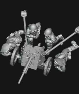Black Death 45mm 1937 Panzerabwehrkanone - Bild 1 von 5