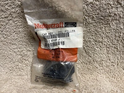 FORD MOTORCRAFT D27Z-6766-A EC-18 1971-1982 TAPA DE LLENADO DE ACEITE FORD COURIER NUEVO DE STOCK Foto 1 de 4