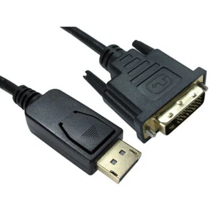 TruConnect 16-1726 2m Display Port M DVI-D M Black Cable - Picture 1 of 1