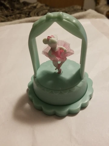 American Girl Angelina Ballerina Rotating Toy Figure Doll Mini 4" Tall 2008 Cover