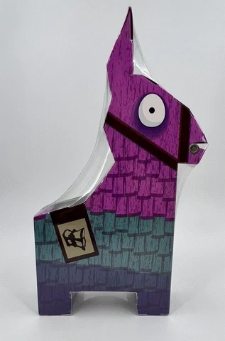 NEW Fortnite Supply Llama 15 Pieces With Exclusive 4" Figure Back Bling Weapons Cover