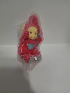 Vintage TELETUBBIES Po Plush Clip On Keychain Ring Backpack Red 1998 - Picture 1 of 3