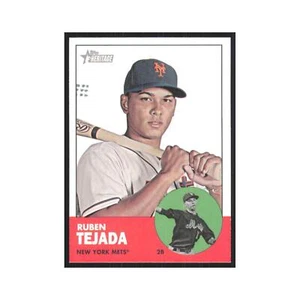 Ruben Tejada 2012 Topps Heritage #107 New York Mets Baseball Card NM - Picture 1 of 3