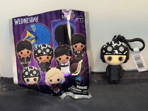 Monogram Wednesday Addams Uncle Fester 3D Figural Bag Clip Keychain Series 3 - Picture 1 of 1
