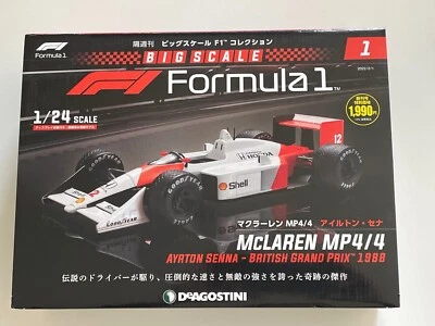DeAGOSTINI Formula1 McLAREN MP4/4 1:24 Ayrton Senna British Grand Prix 1988 NEW! - Image 1 of 4